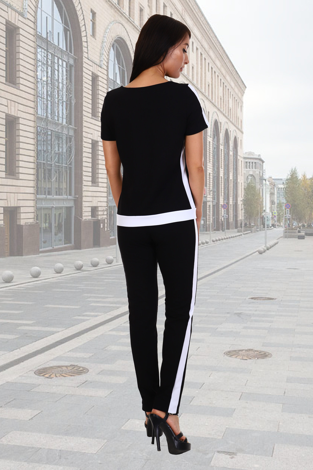 Фото товара 16522, женский костюм в спортивном стиле